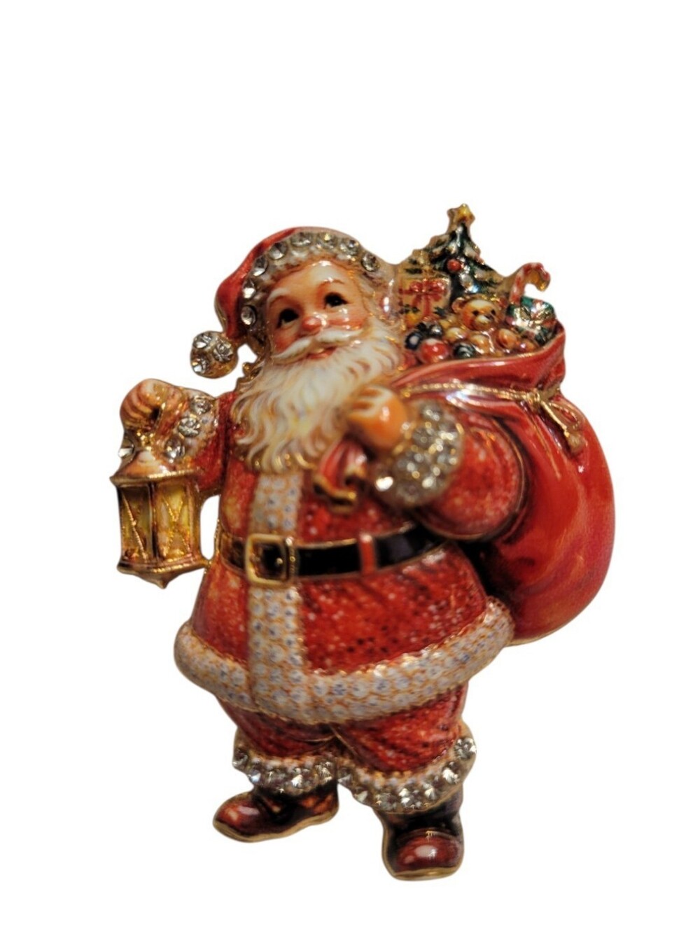 Santa Claus Brooch